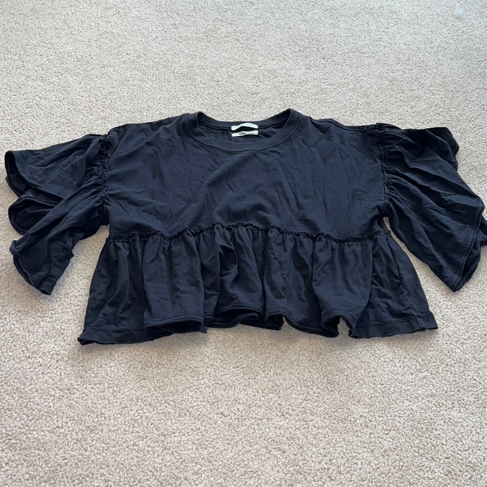 Urban Outfitters Ruffle Shirt size S